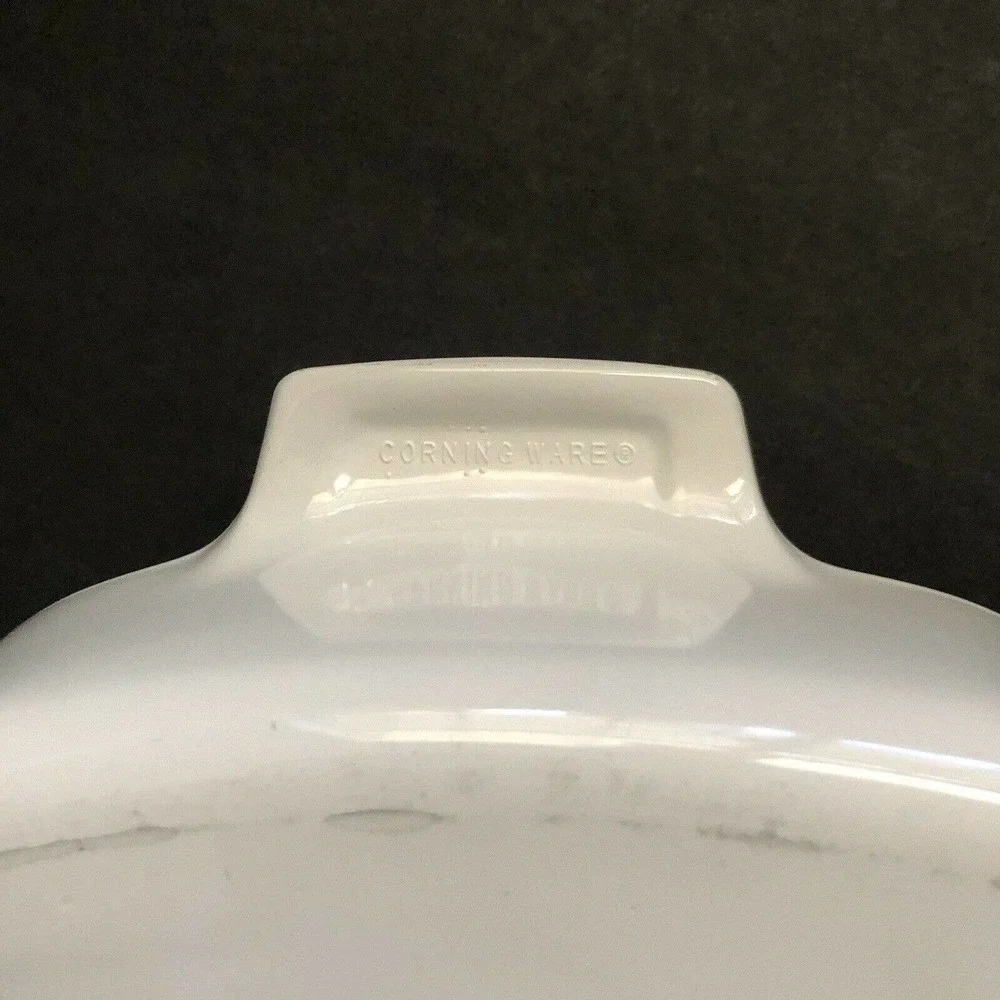 Vtg Corning Spice of life 1 Liter A-1-B L’Echalote Casserole Pyrex Glass Lid A7C